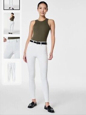 SPANXshape™ EveryWearAnkle Skinny Jeans, WhiteWhite / Tall / L